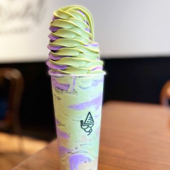Surreal Creamery - Float-Tea: Vietnamese Iced Coffee with Matcha & Taro Swirl - Ice Cream & Frozen Yogurt Near Me - Westfield, New Jersey Surreal Creamery - Float-Tea: Vietnamese Iced Coffee with Matcha & Taro Swirl - Ice Cream & Frozen Yogurt Near Me - Westfield, New Jersey