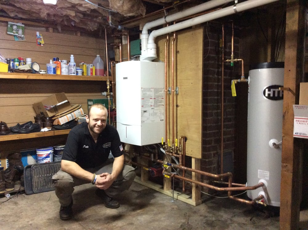 Slide of Abacus Plumbing Heating and Gas Fitting