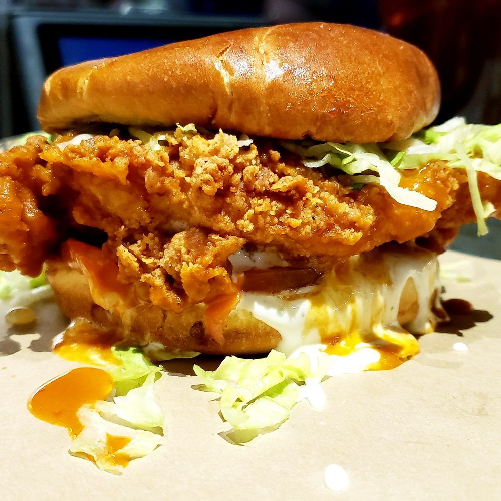 Buffalo Chicken Ranch Sandwich