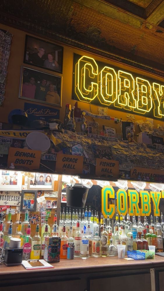 Social spots from Corby's Irish Pub