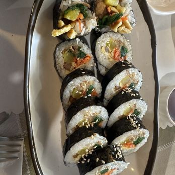Korea BBQ & Tofu - Veggie Gimbap (5 stars) - Korean Near Me - Livermore, California Korea BBQ & Tofu - Veggie Gimbap (5 stars) - Korean Near Me - Livermore, California