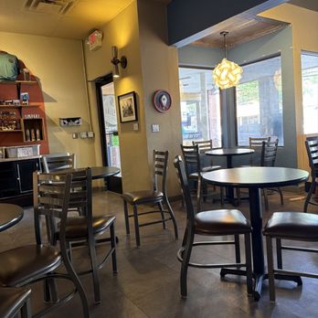 Stellar Coffee - Front door from the inside - Coffee & Tea Near Me - Roswell, New Mexico