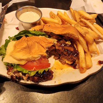 Black Tap - Award winning Tennessee Burger with horseradish sauce - Burgers Near Me - Nashville, Tennessee Black Tap - Award winning Tennessee Burger with horseradish sauce - Burgers Near Me - Nashville, Tennessee