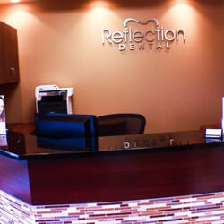 Reflection Dental - Our reception area