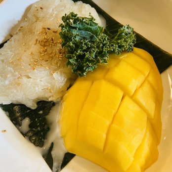 Crying Thaiger - Mango With Sweet Sticky Rice (GF) - Thai Near Me - Malden, Massachusetts Crying Thaiger - Mango With Sweet Sticky Rice (GF) - Thai Near Me - Malden, Massachusetts