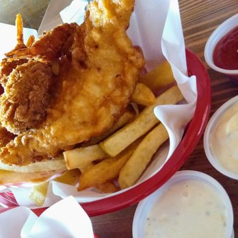 Camelot Fish & Chips - Combo plate - Seafood Near Me - Pacifica, California Camelot Fish & Chips - Combo plate - Seafood Near Me - Pacifica, California