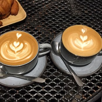 Fondou Café - Latte and ham and cheese croissant. - Breakfast & Brunch Near Me - Auckland, AUK Fondou Café - Latte and ham and cheese croissant. - Breakfast & Brunch Near Me - Auckland, AUK