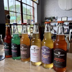 Cache Cider - Bottles them all himself!