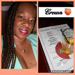 Whiskey Peach Pizza Bar