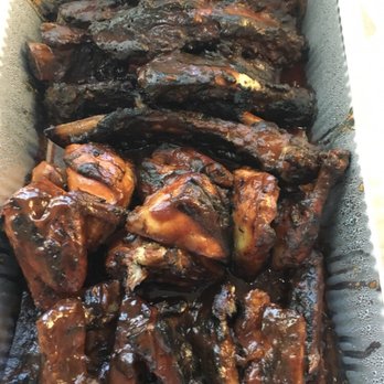 Big Pop's BBQ and Grill - Full slab of beef, full chicken, and full slab of pork - Barbeque Near Me - Pacoima, California