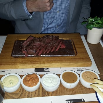Flat Iron - Chateaubriand with ALL the sauces - Steakhouses Near Me - Covent Garden, XGL Flat Iron - Chateaubriand with ALL the sauces - Steakhouses Near Me - Covent Garden, XGL