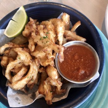 Cafe Gratitude - Exquisite / Coconut Calamari - Vegan Near Me - Venice, California Cafe Gratitude - Exquisite / Coconut Calamari - Vegan Near Me - Venice, California