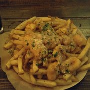 Photo of Lost & Found Beer Garden - Oakland, CA, United States. Poutine - tasty but a little over salted