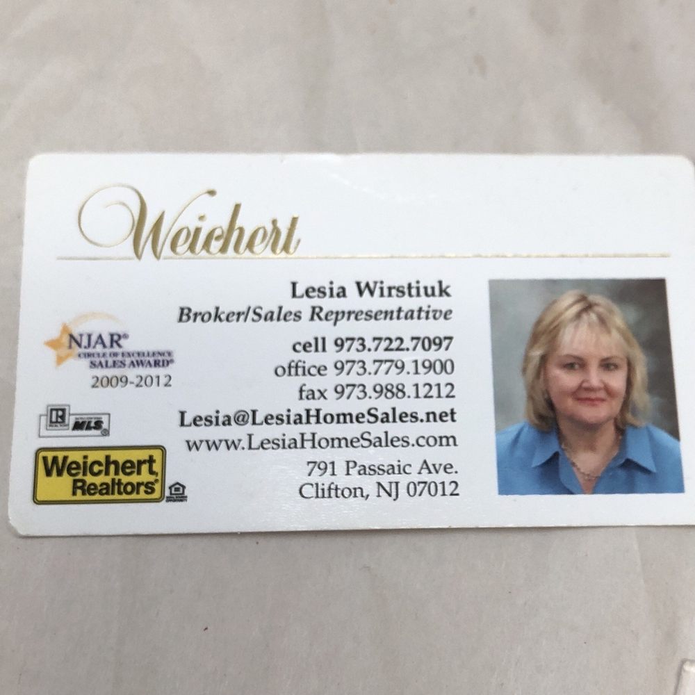 LESIA WIRSTIUK WEICHERT RELATOR Updated September 2024 791