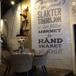 Slakter Sørensen - Decoration is robust. And traditional.
