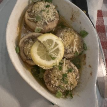 Freddie's Restaurant - Stuffed mushrooms appetizer - Italian Near Me - Kure Beach, North Carolina