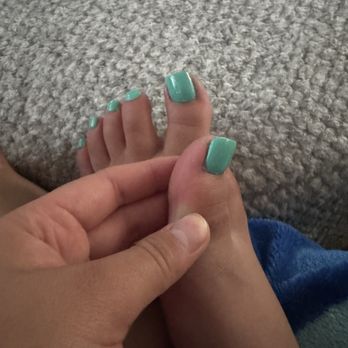 Jojo Nails - toe on the right is the one w acrylic n that Nancy did. my previous salon had acrylic on my left toe which is why it looked so good. - Nail Salons Near Me - Glendora, California Jojo Nails - toe on the right is the one w acrylic n that Nancy did. my previous salon had acrylic on my left toe which is why it looked so good. - Nail Salons Near Me - Glendora, California