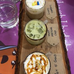 A M Breakfast Cafe - St Patrick's Day Coffee Flight