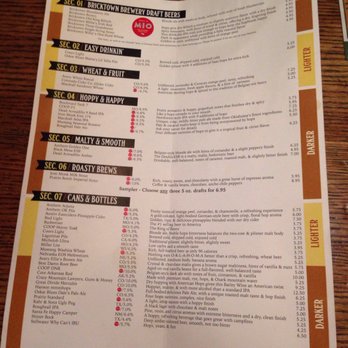Bricktown Brewery - Beer menu - American Near Me - Tulsa, Oklahoma