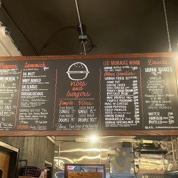 Urban Burger - Menu board - Burgers Near Me - Cranford, New Jersey Urban Burger - Menu board - Burgers Near Me - Cranford, New Jersey
