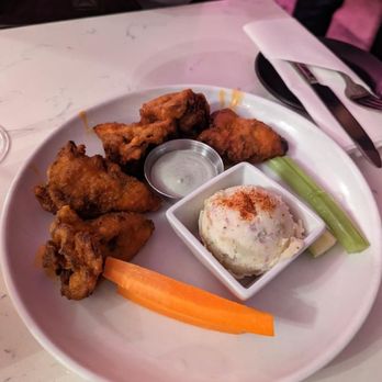 P.S. Kitchen - Maitake wings - Vegetarian Near Me - New York, New York