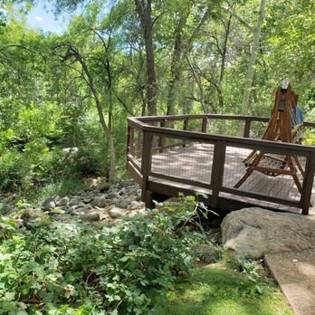 Arroyo Roble Resort - Swings looking at Oak Creek in back of resort - Hotels Near Me - Sedona, Arizona Arroyo Roble Resort - Swings looking at Oak Creek in back of resort - Hotels Near Me - Sedona, Arizona