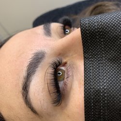 Long Beach Lash & Brow - Hybrid full set