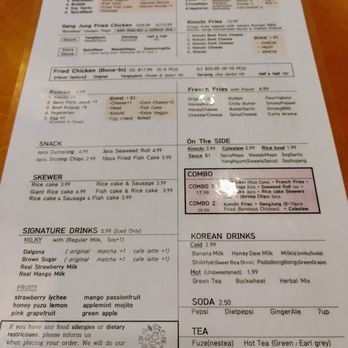 Toki - Menu - Korean Near Me - Montreal, Quebec