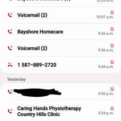 Bayshore Home Health - They phoned at 9:44 this morning. I responded in 12 minutes. Which is beside the point, they were to enter door code, enter suite, give meds