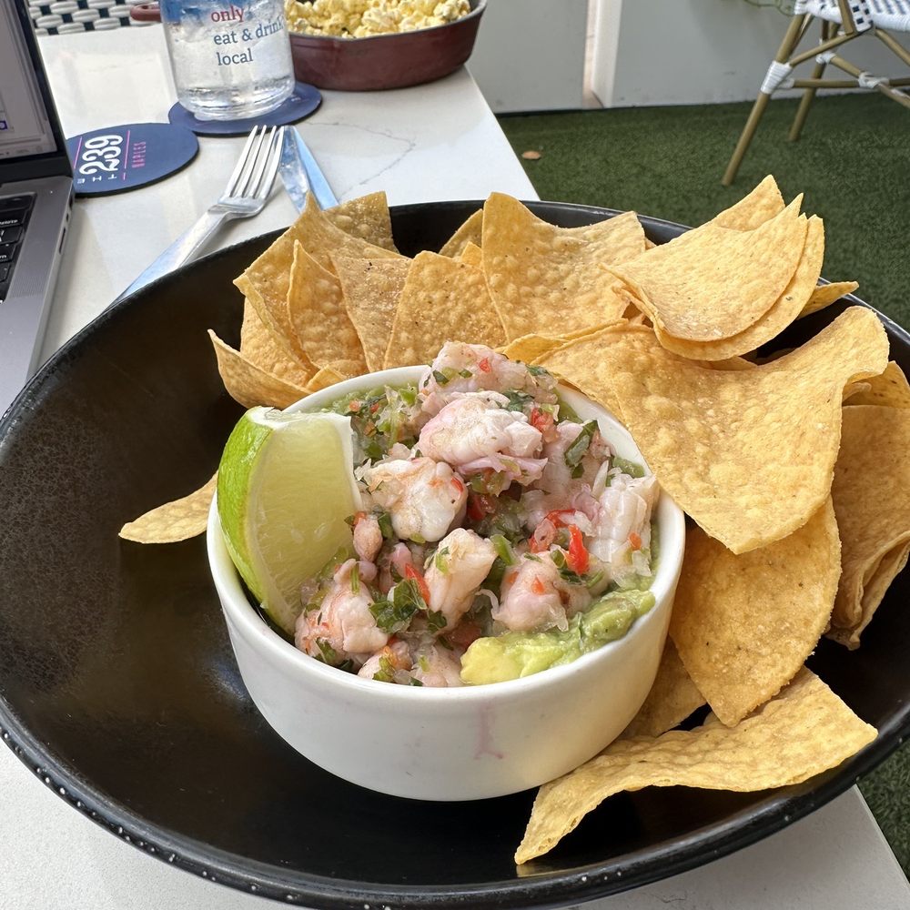 The 239 Naples - Shrimp Ceviche with avocado was good. Chips were just ok. - American Near Me - Naples, Florida The 239 Naples - Shrimp Ceviche with avocado was good. Chips were just ok. - American Near Me - Naples, Florida