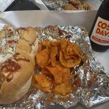 Dave's Cosmic Subs - #17 Meatball Barbecue Chips Black Cherry Soda - Sandwiches Near Me - Columbus, Ohio