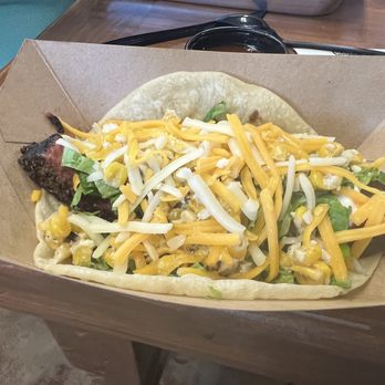 Schoepf's Bar-B-Que - Street corn taco with brisket, so delicious - Barbeque Near Me - Belton, Texas Schoepf's Bar-B-Que - Street corn taco with brisket, so delicious - Barbeque Near Me - Belton, Texas
