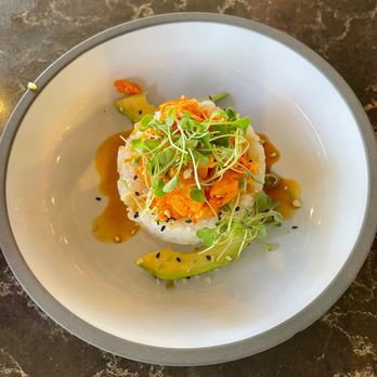 Saint Urban - Salmon Sweet Sesame Rice - Wine Bars Near Me - Scottsdale, Arizona Saint Urban - Salmon Sweet Sesame Rice - Wine Bars Near Me - Scottsdale, Arizona
