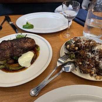 Easy Rider - Delightful New York strip over baby potatoes and amazing  brussels sprouts - Southern Near Me - Petaluma, California