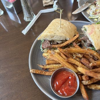Turf Valley Resort - Prime rib sandwich and fries - Hotels Near Me - Ellicott City, Maryland Turf Valley Resort - Prime rib sandwich and fries - Hotels Near Me - Ellicott City, Maryland
