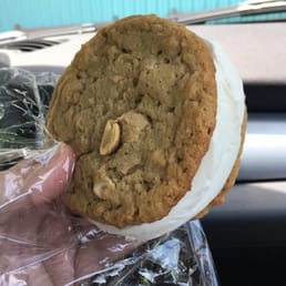Chocolate Chip Cookie Ice Cream Sandwich