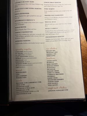 Menu photo 1 Boudro's, a Texas Bistro San Antonio, TX Menu photo 1 Boudro's, a Texas Bistro San Antonio, TX