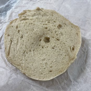 Baker's Crust Bagel - Raw in the middle - Bagels Near Me - Virginia Beach, Virginia
