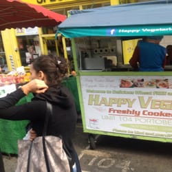 Happy Vegetarian - Happy vegetarian Portobello Market,,,,fresh amazing falafel so