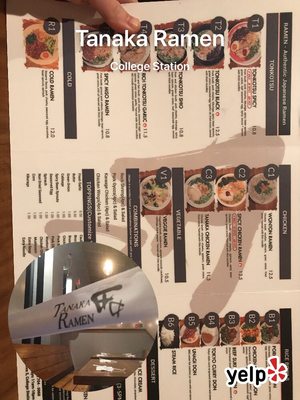 Menu photo 7 Tanaka Ramen College Station, TX