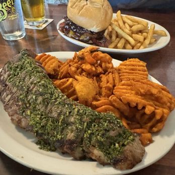 Lodi Beer Co - Steak and sweet potatoes - Breweries Near Me - Lodi, California