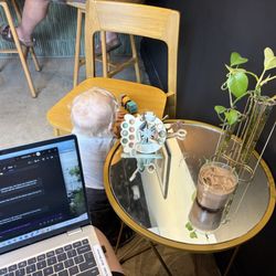 Collab Coffee - My only seating option