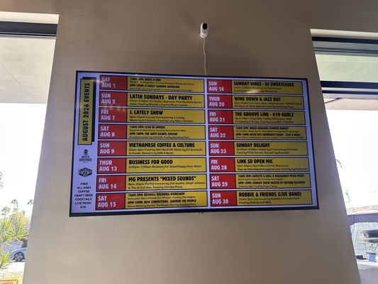 Menu photo 1 Mixed Grounds Coffee San Diego, CA