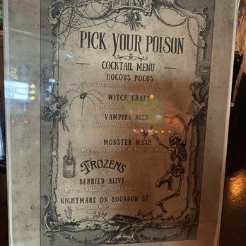 Cedar Creek - Spooky drinks - Bars Near Me - Houston, Texas Cedar Creek - Spooky drinks - Bars Near Me - Houston, Texas