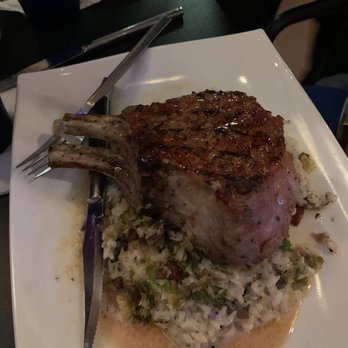 PIAF KITCHEN + WINE + BAR - Berkshire Double Cut Pork Chops Dinner - Mediterranean Near Me - Grapevine, Texas PIAF KITCHEN + WINE + BAR - Berkshire Double Cut Pork Chops Dinner - Mediterranean Near Me - Grapevine, Texas