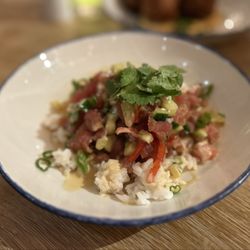 The Mooring Seafood Kitchen & Bar - The tuna poke is delicious starter!!