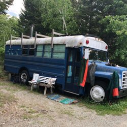 Quietside Campground and Cabins - If this doesn't remind you of a creepy clown that wants to "play" then I dont know what will.