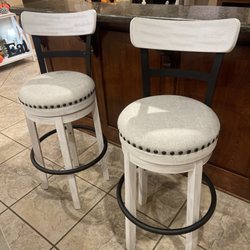 Blake Furniture - After two 80 mile round trips and putting together the incorrect product they gave us at warehouse, finished product.