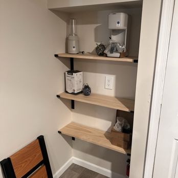The Philadelphia Node - Coffee station added ( old refrigerator area) - General Contractors Near Me