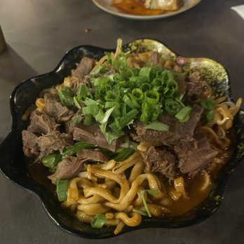 Dumpling The Noodle - Beef Chili Lamen. Great flavor but very tough and chewy beef. - Noodles Near Me - Seattle, Washington Dumpling The Noodle - Beef Chili Lamen. Great flavor but very tough and chewy beef. - Noodles Near Me - Seattle, Washington